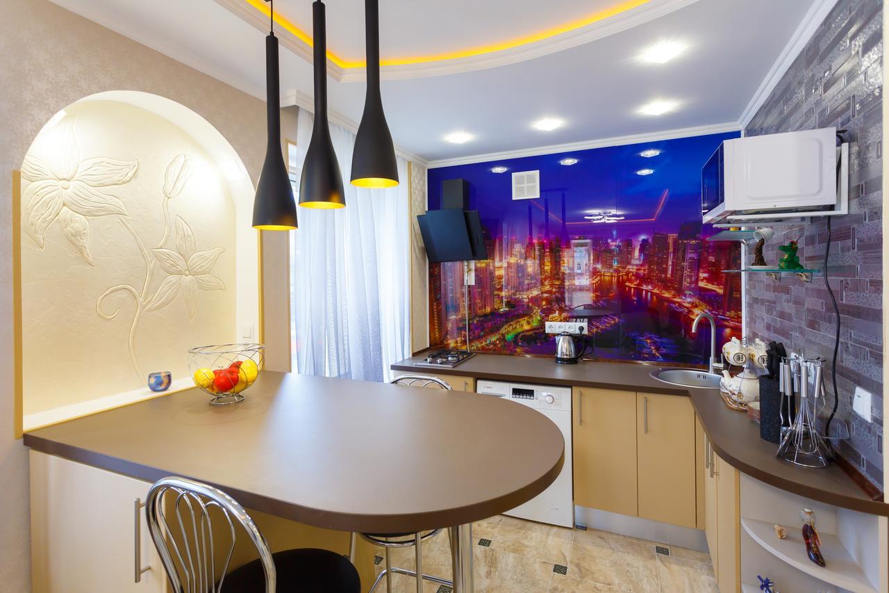 Apartment Near Railway Station Kiew Exterior foto